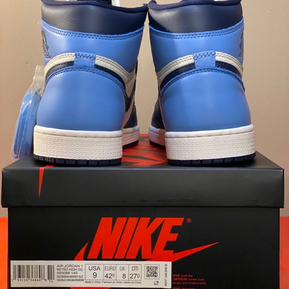 Air Jordan 1 Retro High OG ‘Obsidian’ (9) - Picture 7 of 8